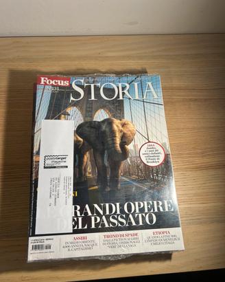 set bundle collezione focus riviste storia nuove