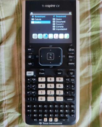 calcolatrice programmabile Ti-nspire CX