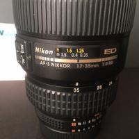 Nikon 17-35 sf 2,8