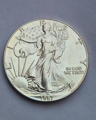 Un Dollaro "American Silver Eagle"