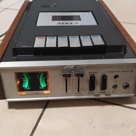 Piastra a cassette Vintage "Audiola C-801" 