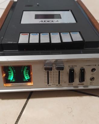 Piastra a cassette Vintage "Audiola C-801" 