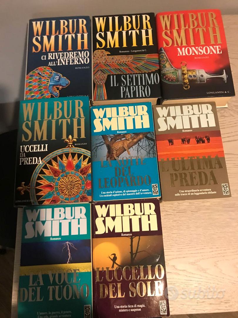 8 libri di Wilbur Smith (in blocco) - Libri e Riviste In vendita a Roma