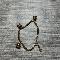 Bracciale Campanella oro 100% Acciaio