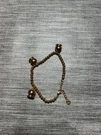 Bracciale Campanella oro 100% Acciaio