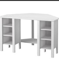 scrivania angolare  brusali ikea