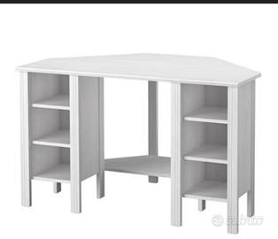 scrivania angolare  brusali ikea