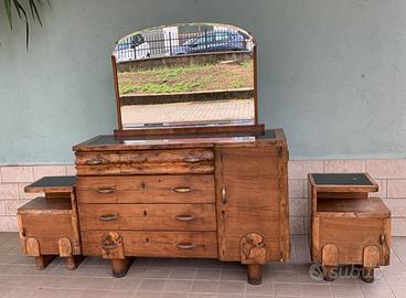 Mobili vintage in Art Decò per camera da letto