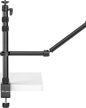 LS11 Camera Mount Desk Stand with Auxiliary Holdin