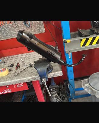 Marmitta sh 125 senza catalizzatore