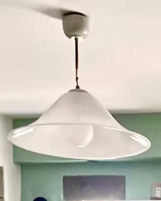 lampadario cucina  tipo( Cappello di Monaca )