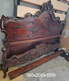 struttura letto matrimoniale 