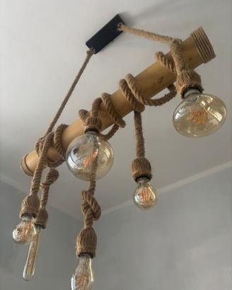 Lampadario corde
