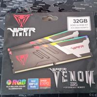 RAM DDR5 32GB (2x16GB) 6000Mhz CL30 VIPER VENOM