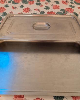Casseruola / scalda vivande in acciaio inox