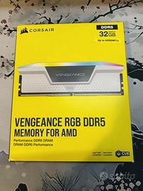 RAM DDR5 32GB Corsair 6000MHz CMH32GX5M2E6000Z36W