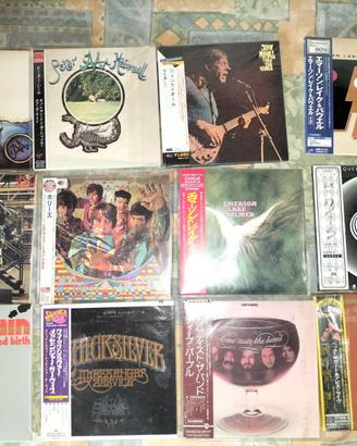 CD Japan mini-LP con obi replica LP originali