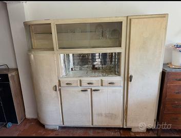 Mobile Bar/Credenza Vintage Anni '40/'50