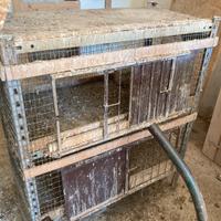 Gabbia artigianale x animali da cortile