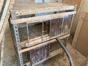 Gabbia artigianale x animali da cortile