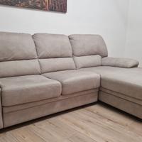 Divano letto con penisola