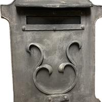 Cassetta postale in ferro battuto da incasso