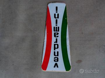 Adesivo vintage anni 70 vendramini Treviso 