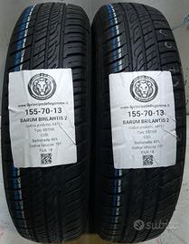 2 GOMME 155 70 13 BARUM A64175