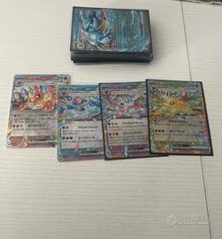 Lotto pokemon carte EX