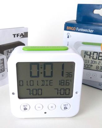 Tfa Dostmann Sveglia Orologio - 2 Allarmi - RIPARA
