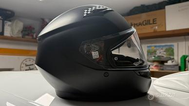 Casco integrale AGV K3 nero opaco