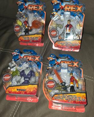 Lotto 4 Generator Rex Mattel Nuovi Sigillati