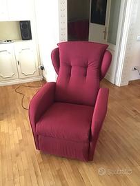 Poltrona elettrica alza persona due motori