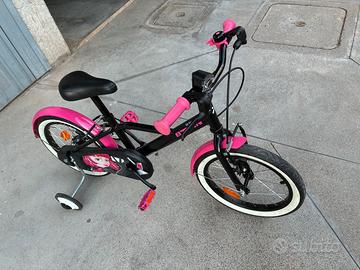 bicicletta B-Twin bambina 16"