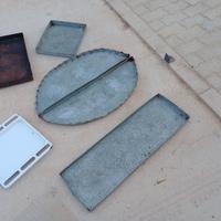 Teglie, Fermabocca forno a legna, pala, scopa