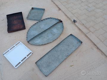 Teglie, Fermabocca forno a legna, pala, scopa