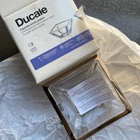 Vetri delle Venezie coppetta vetro bordo platino