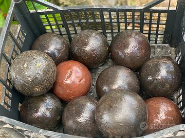 Bocce in legno vintage