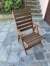 2 Tavoli e 8 poltrone in teak tipo unopiu