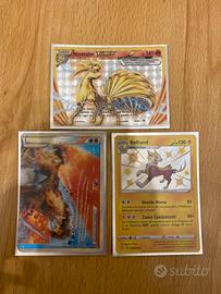 Carte Pokemon-Ninetales, Suicune & Entei, Boltund