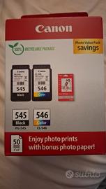 Cartucce canon PG-545 e CL-546 / Photo Value Pack