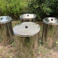 N. 4 Botti in acciaio inox COME NUOVE