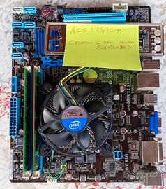 Asus P8B75-M LE + Intel Celeron G550 + 8GB DDR3