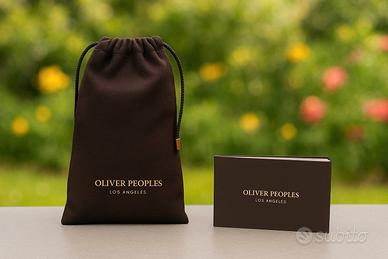 Sacchetto + libretto Oliver Peoples originali, nuo