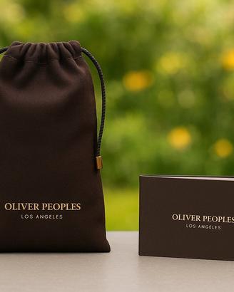 Sacchetto + libretto Oliver Peoples originali, nuo