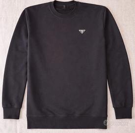Felpa nera prada