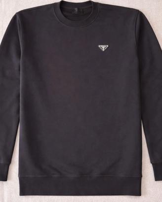Felpa nera prada