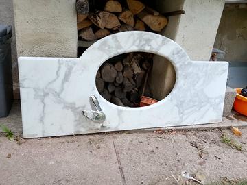 piano in marmo lavabo