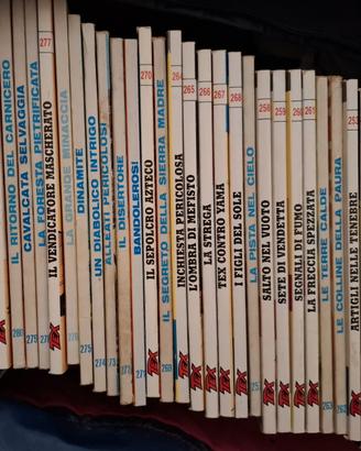 Fumetti TEX: serie da 201 a 300