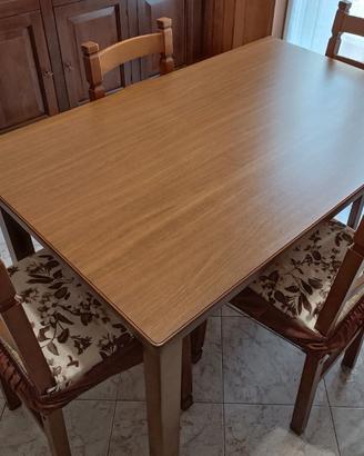 Tavolo SCAVOLINI allungabile in Legno Massello